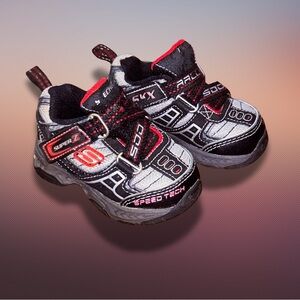 Skechers Super Z Speed Tech Toddler Shoes Size 3